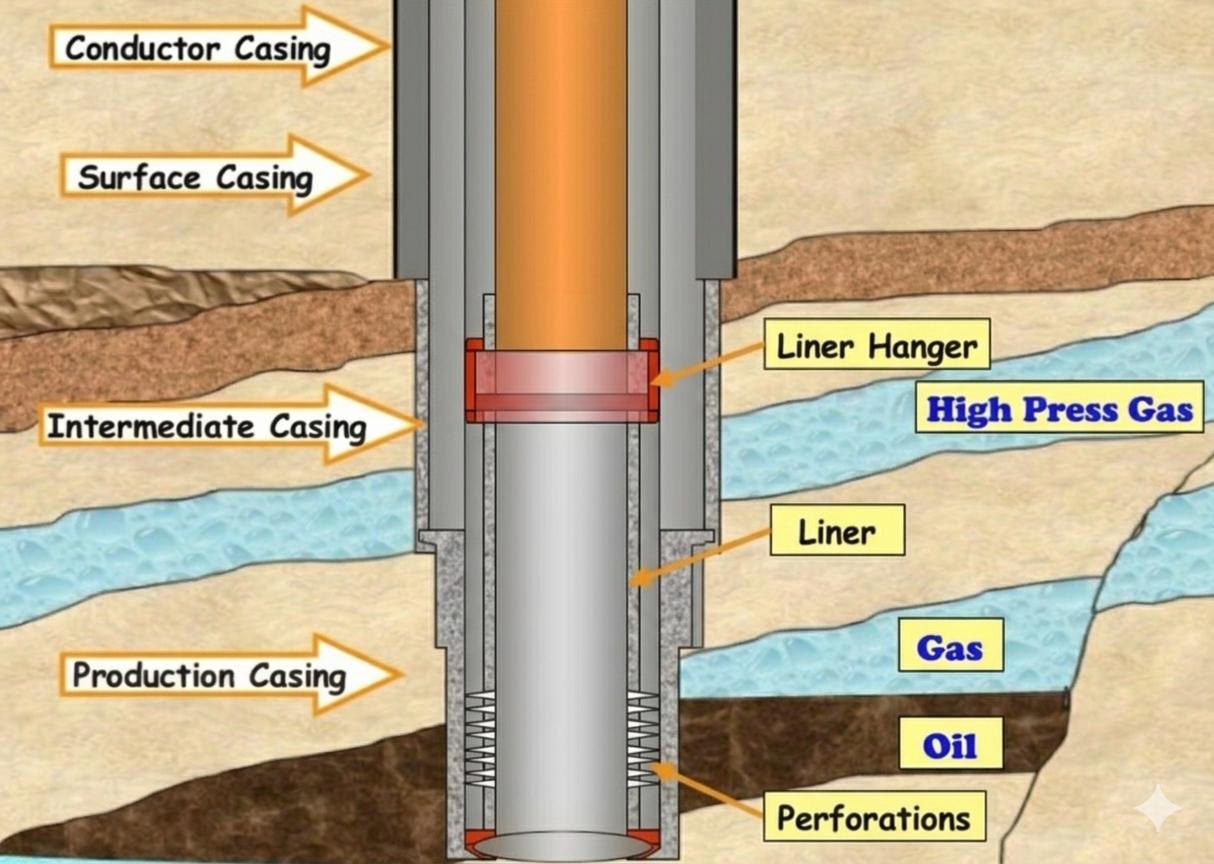 Liner Hanger Downhole Wellbore Completion